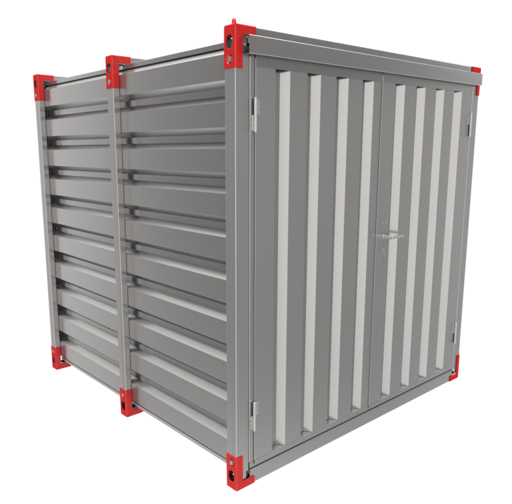 Container 2,25 m – double-wing door in front side